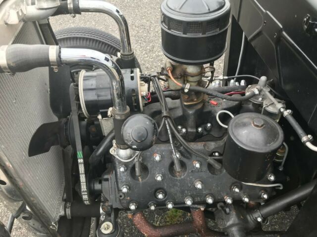 1930 Black Ford Model A Coupe