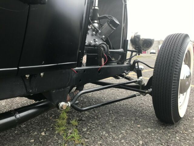 1930 Black Ford Model A Coupe