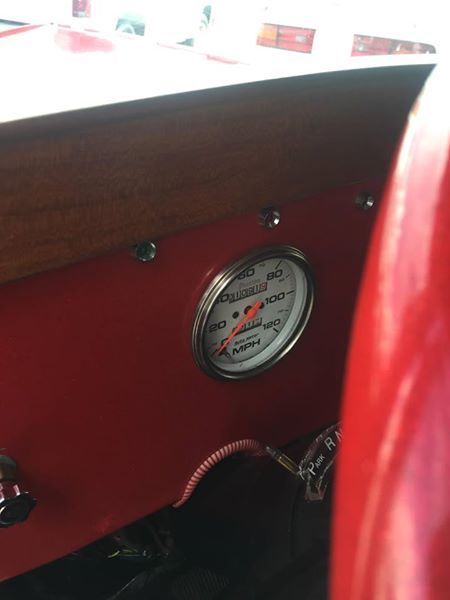 1930 Red Ford Delivery Coupe