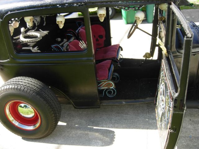 1930 Black Ford 2 door sedan Sedan