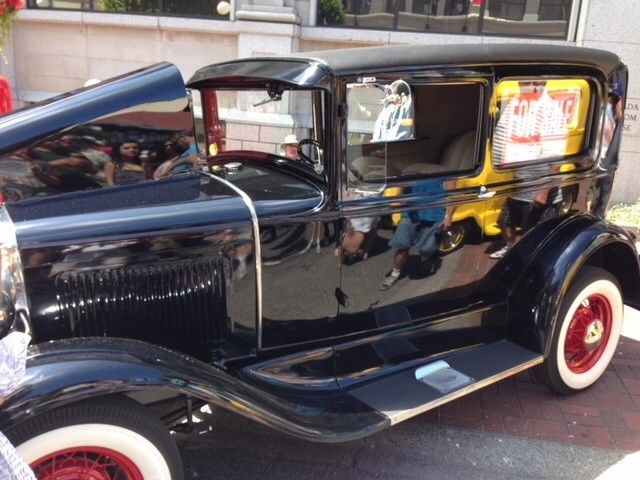 1930 Black Ford Model A 2dr sedan