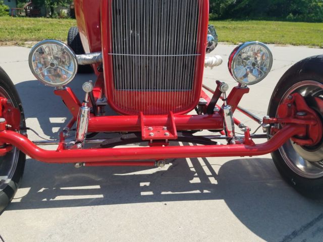 1930 Red Ford Model A Coupe