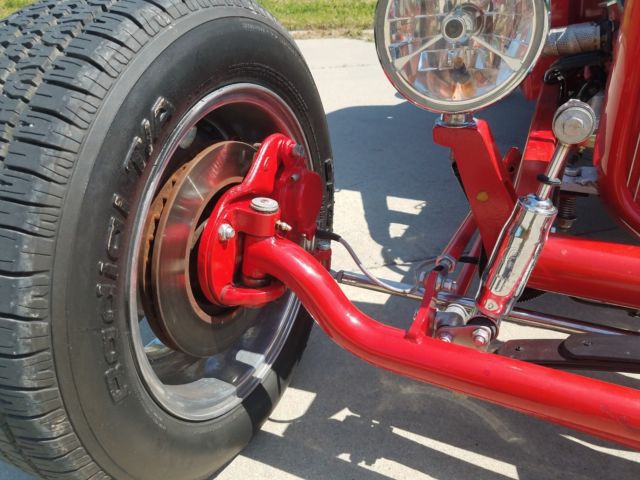 1930 Red Ford Model A Coupe
