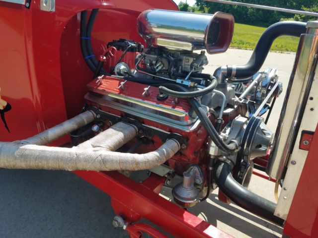 1930 Red Ford Model A Coupe