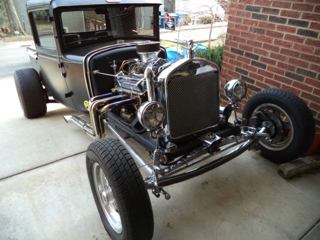 1930 Black Ford Model A Pickup