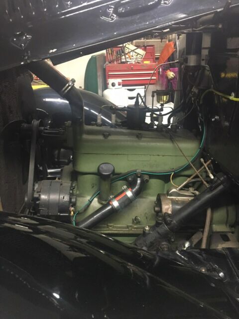 1930 Black Ford Model A Coupe