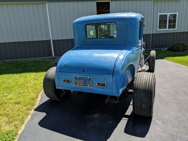 1930 Blue Ford Model A Coupe