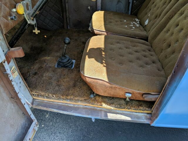 1930 Blue Ford Model A Coupe