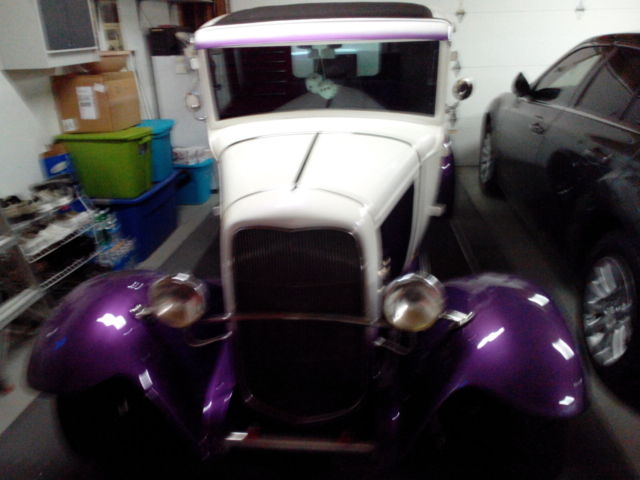 1930 White/Purple Ford Model A