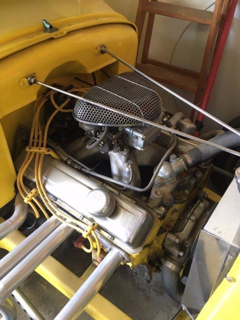 1930 Yellow Ford Chopped Coupe Coupe