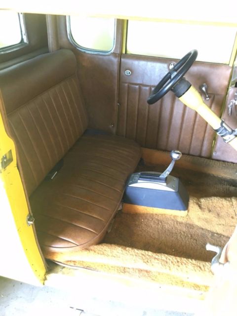 1930 Yellow Ford Chopped Coupe Coupe