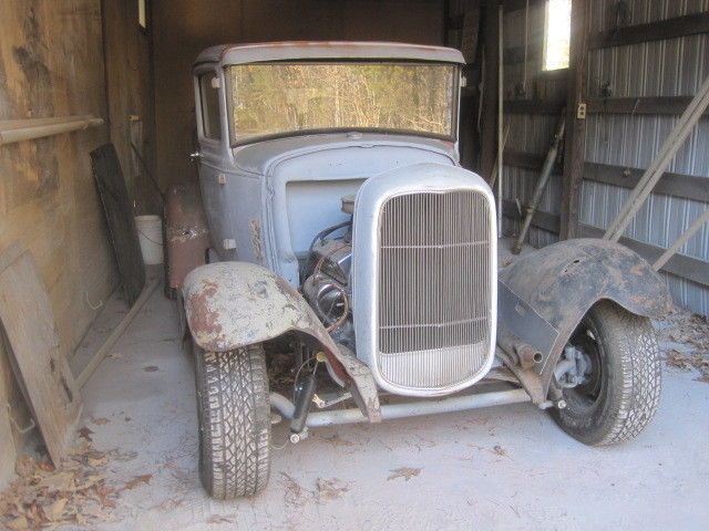 1930 primer Ford Model A 5 w coupe