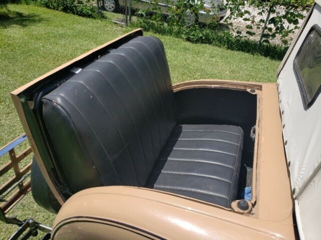 1930 Tan Ford Hot Rod / Street Rod Coupe