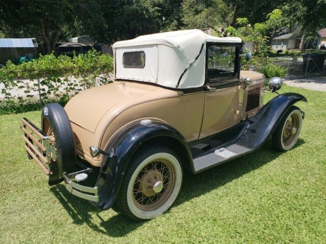 1930 Tan Ford Hot Rod / Street Rod Coupe