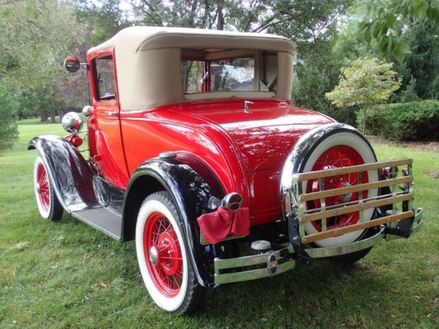 1930 Red Ford Hot Rod / Street Rod 2 Door Coupe