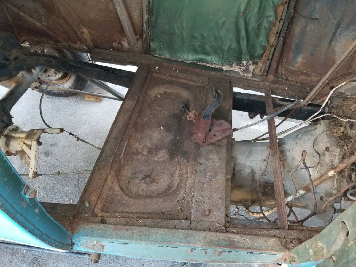 1930 Blue Ford Model A Coupe