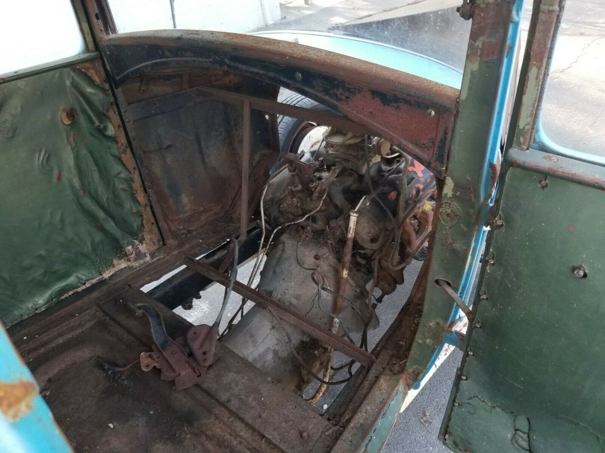 1930 Blue Ford Model A Coupe