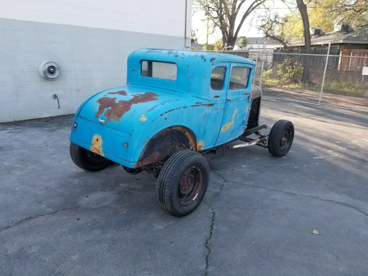 1930 Blue Ford Model A Coupe