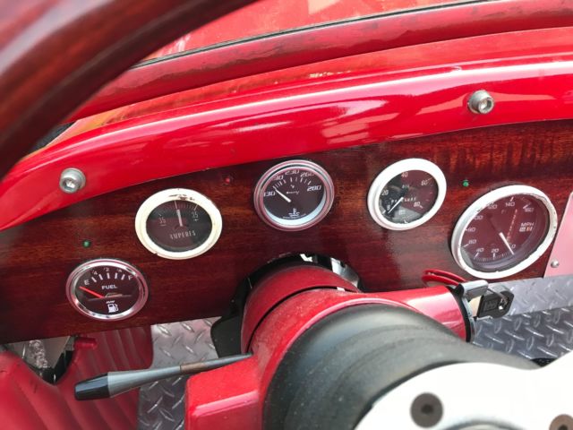 1930 Red Ford Ford Convertible