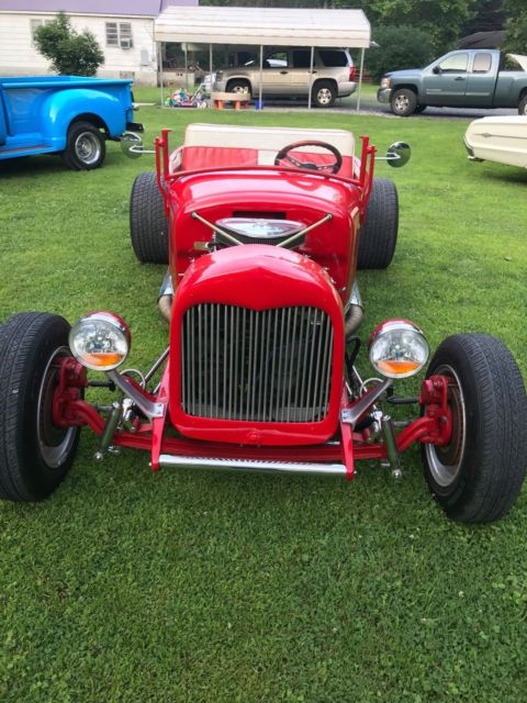 1930 Red Ford Ford Convertible