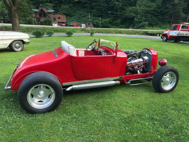 1930 Red Ford Ford Convertible