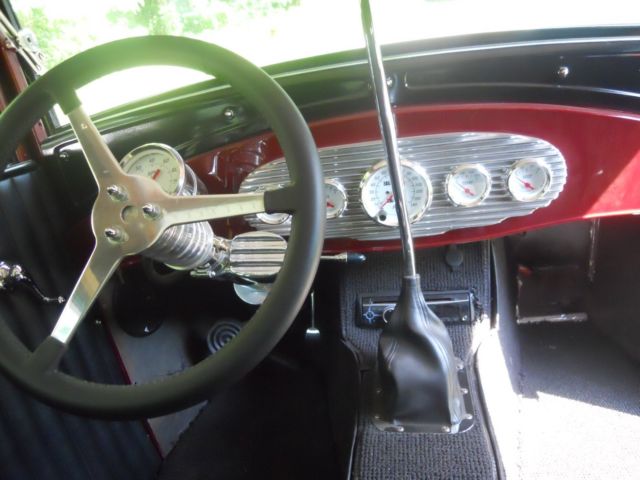 1930 Bordeaux Ford Model A Sedan