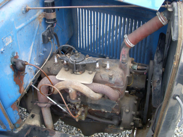 1930 BLUE BLACK Ford Model A 2DR