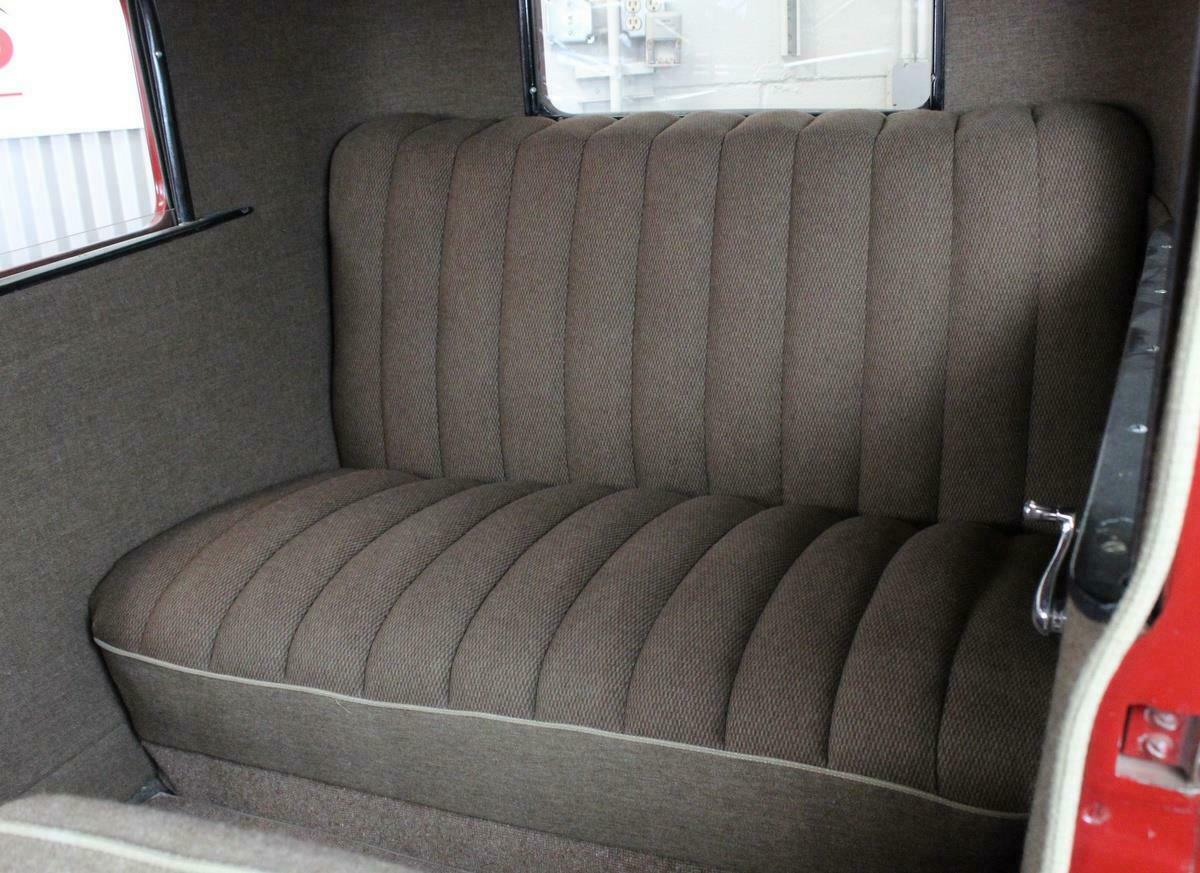 1930 Black Ford Model A 2dr Sedan