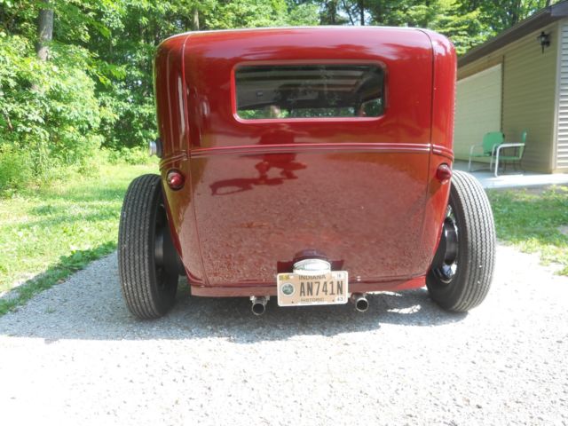 1930 Bordeaux Ford Model A Sedan