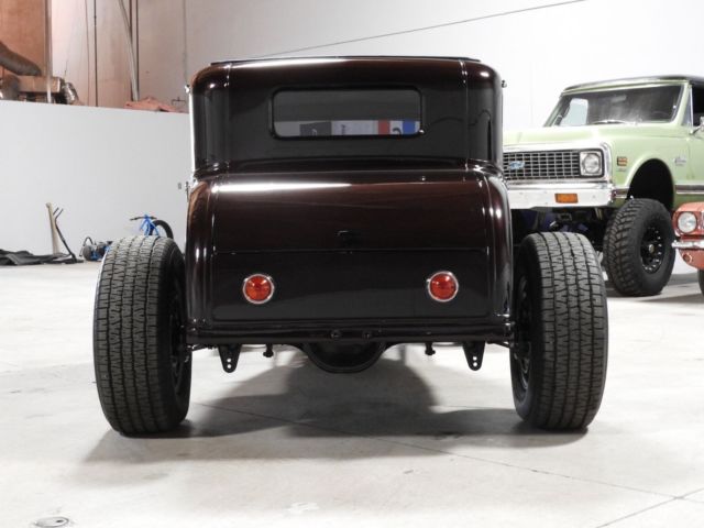 1930 Black Cherry Ford Model A Coupe