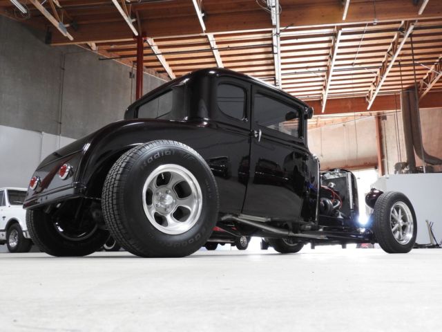 1930 Black Cherry Ford Model A Coupe