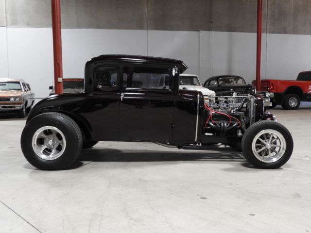 1930 Black Cherry Ford Model A Coupe