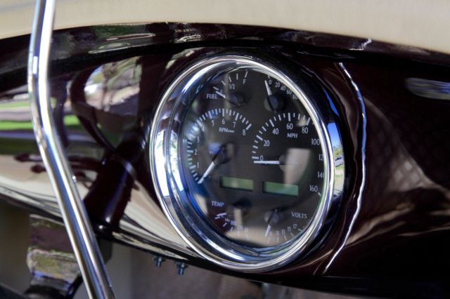 1930 Black Cherry Ford Model A Coupe