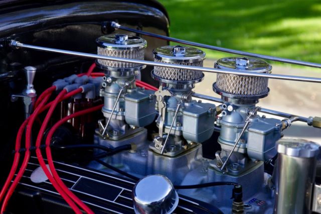 1930 Black Cherry Ford Model A Coupe