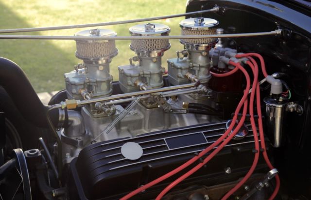 1930 Black Cherry Ford Model A Coupe