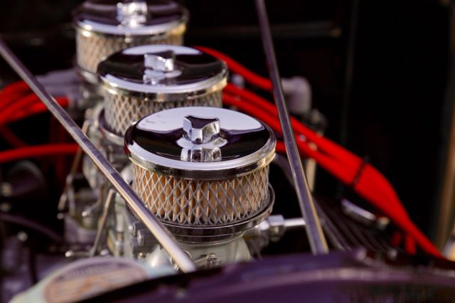 1930 Black Cherry Ford Model A Coupe