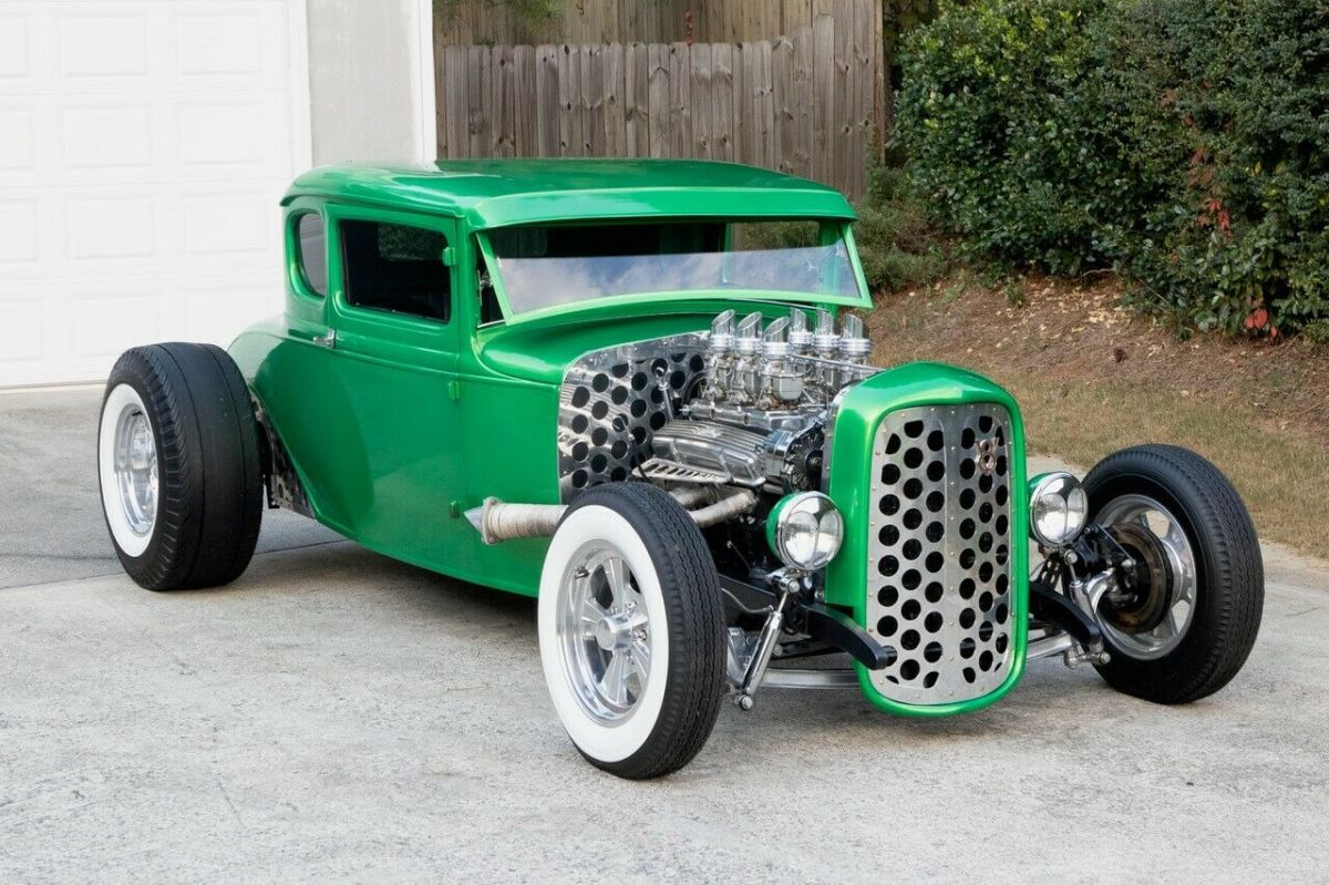 1930 Ford Model A 5 Window Coupe Rat Rod Hot Rod Street Rod For Sale Photos Technical 7131