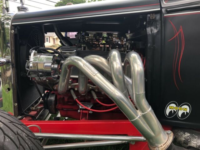 1930 Black Ford Model A Coupe