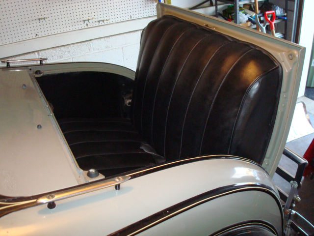 1930 Gray Ford Model A Convertible