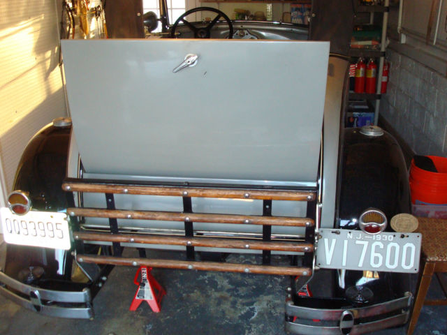 1930 Gray Ford Model A Convertible