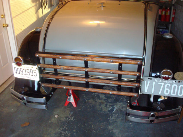 1930 Gray Ford Model A Convertible