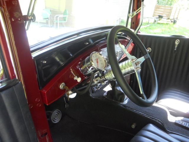 1930 Bordeaux Ford Model A Sedan