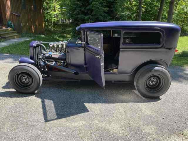 1930 Purple Ford Model A