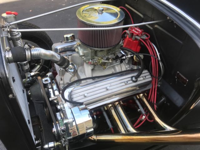 1930 Black Ford Model A Coupe