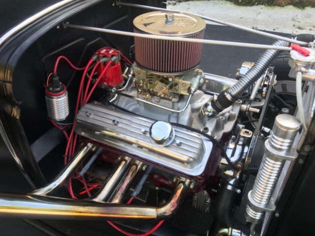 1930 Black Ford Model A Coupe