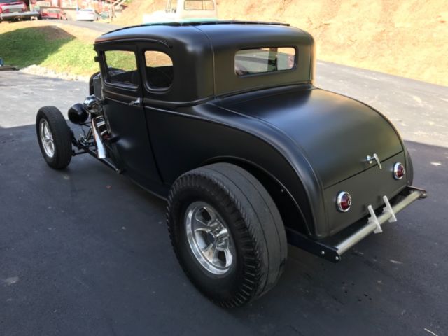 1930 Black Ford Model A Coupe