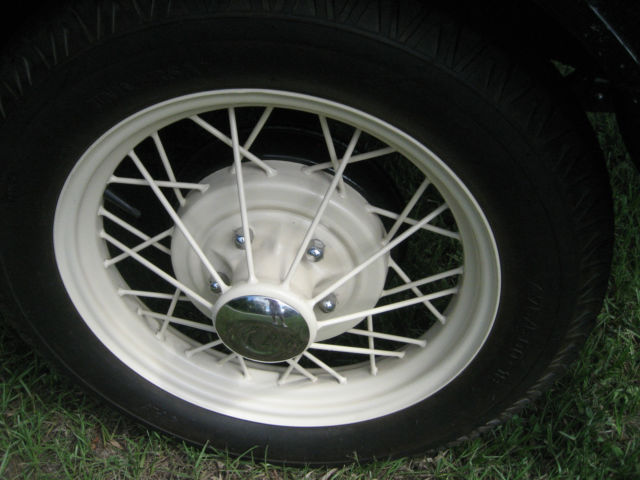 1930 Ivory Ford Model A Coupe 5 windows