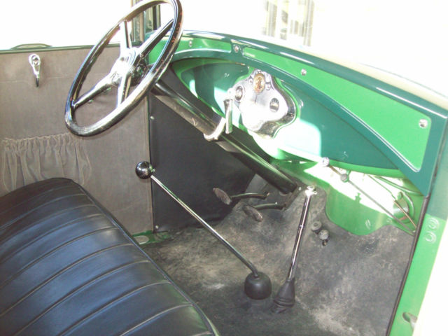 1930 Beige Ford Model A Coupe