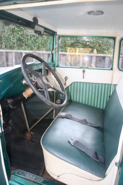 1930 Green Ford Model A Coupe