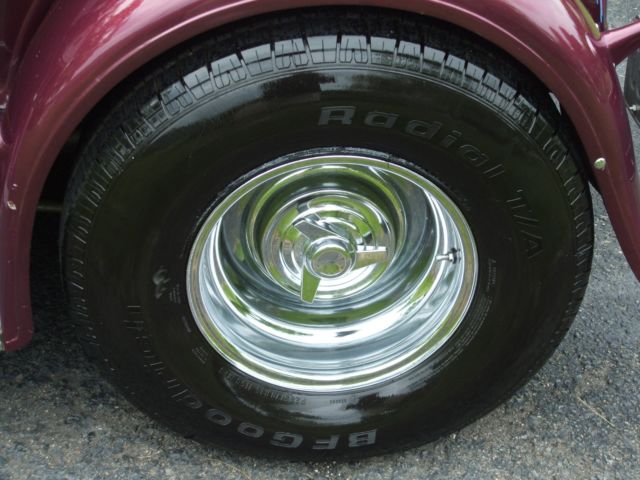 1930 Red Ford Model A Coupe